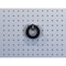 Triton Products 1-1/8 In. Single Rod 90 Degree Bend Stainless Steel Pegboard Hook for 1/8 In. and 1/4 In. Pegboard 3Pack 81119 - alternate 3
